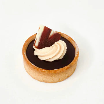 Chocolate caramel tart