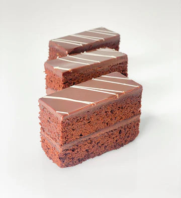 Mud cake slice