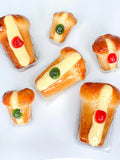 Rum Baba with vanilla custard