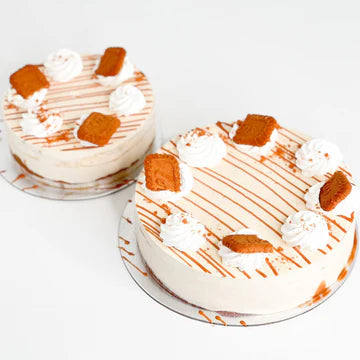 Biscoff mousse cake