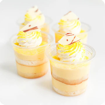 Limoncello mousse cup